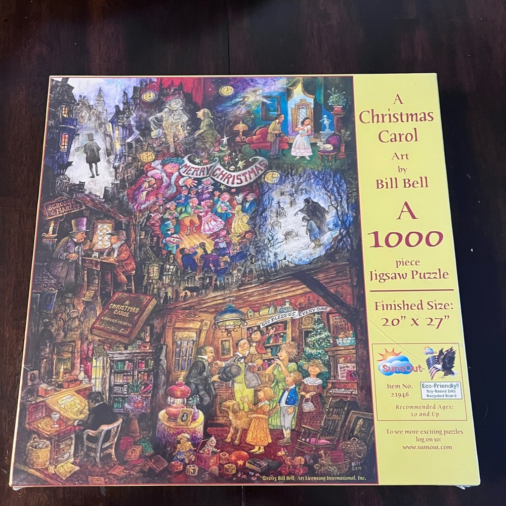 New A Christmas Carol jigsaw puzzle.